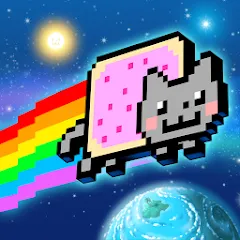 Nyan Cat: Lost In Space [Взлом/МОД Бесконечные деньги] на Андроид