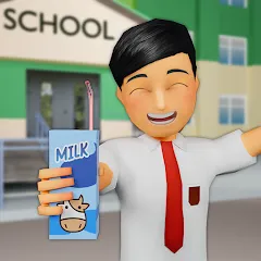 School Cafeteria Simulator [Взлом/МОД Бесконечные деньги] на Андроид