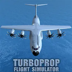 Turboprop Flight Simulator [Взлом/МОД Меню] на Андроид