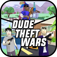 Dude Theft Wars FPS Open world [Взлом/МОД Меню] на Андроид