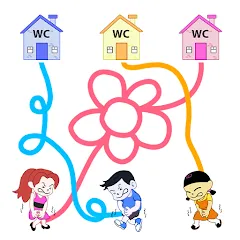 Toilet Rush Race: Draw Puzzle [Взлом/МОД Меню] на Андроид