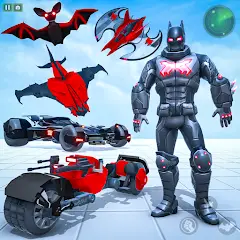 Bat Hero Man Game : Robot Game [Взлом/МОД Много денег] на Андроид