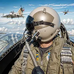 Авиаудар Реактивная война [Взлом/МОД Все открыто] на Андроид