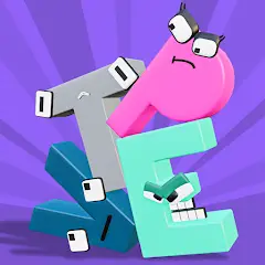 Alphabetris- Игра "Алфавит [Взлом/МОД Много денег] на Андроид