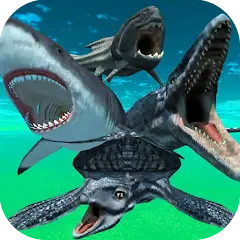 Dino Battle Arena Jurassic Sea [Взлом/МОД Много денег] на Андроид