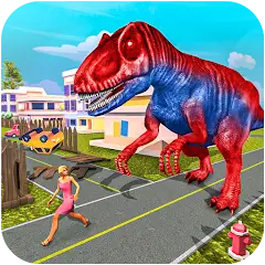 Динозавр Игра Город Буйство [Взлом/МОД Меню] на Андроид