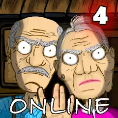 Grandpa & Granny 4 Online Game [Взлом/МОД Бесконечные деньги] на Андроид