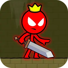 Red Stickman:Палка Приключения [Взлом/МОД Все открыто] на Андроид