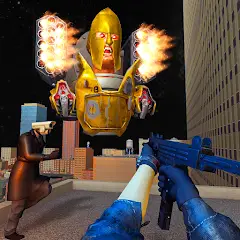 стрелялки в туалете fps [Взлом/МОД Много денег] на Андроид