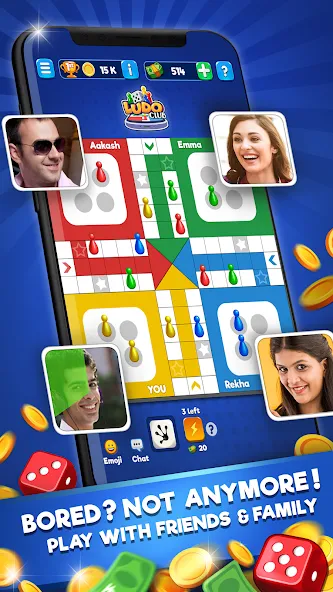 Скачать Ludo Club - Fun Dice Game на Андроид Скачать Ludo Club - Fun Dice Game на Андроид