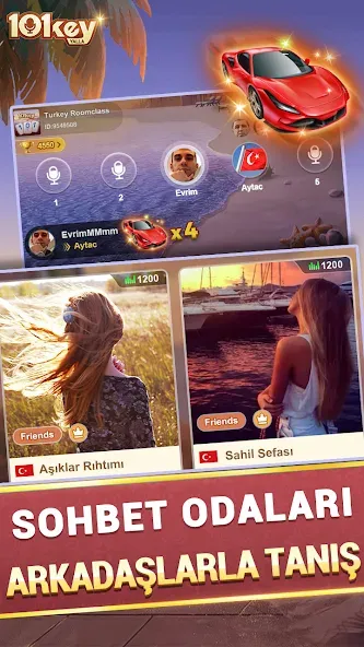 101 Okey Yalla - Sesli Oda: Игра для настоящих геймеров на Андроид 101 Okey Yalla - Sesli Oda: Игра для настоящих геймеров на Андроид