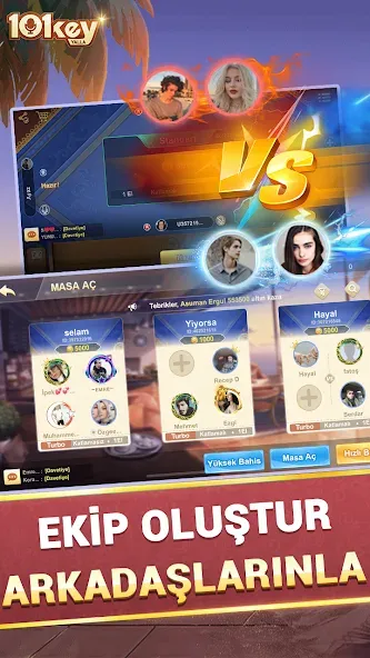 101 Okey Yalla - Sesli Oda: Игра для настоящих геймеров на Андроид 101 Okey Yalla - Sesli Oda: Игра для настоящих геймеров на Андроид
