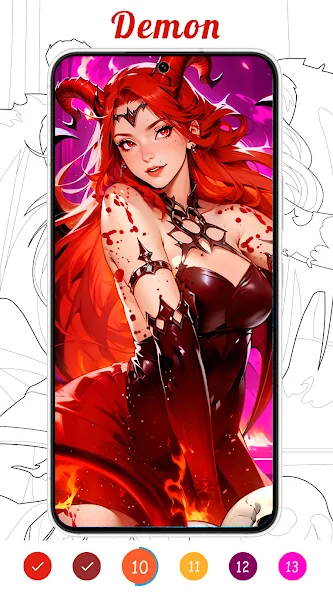 Скачать Раскраски-Раскраски по номерам на Андроид - Увлекательные раскраски в стиле фри-ту-плей