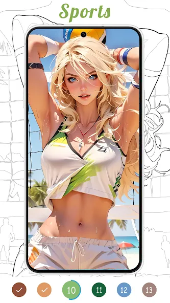 Скачать Раскраски-Раскраски по номерам на Андроид - Увлекательные раскраски в стиле фри-ту-плей