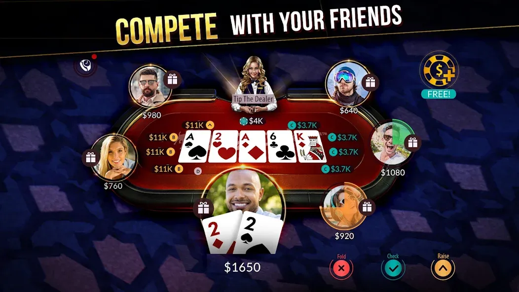 Завладей покерным миром с Zynga Poker ™ на Андроид Завладей покерным миром с Zynga Poker ™ на Андроид