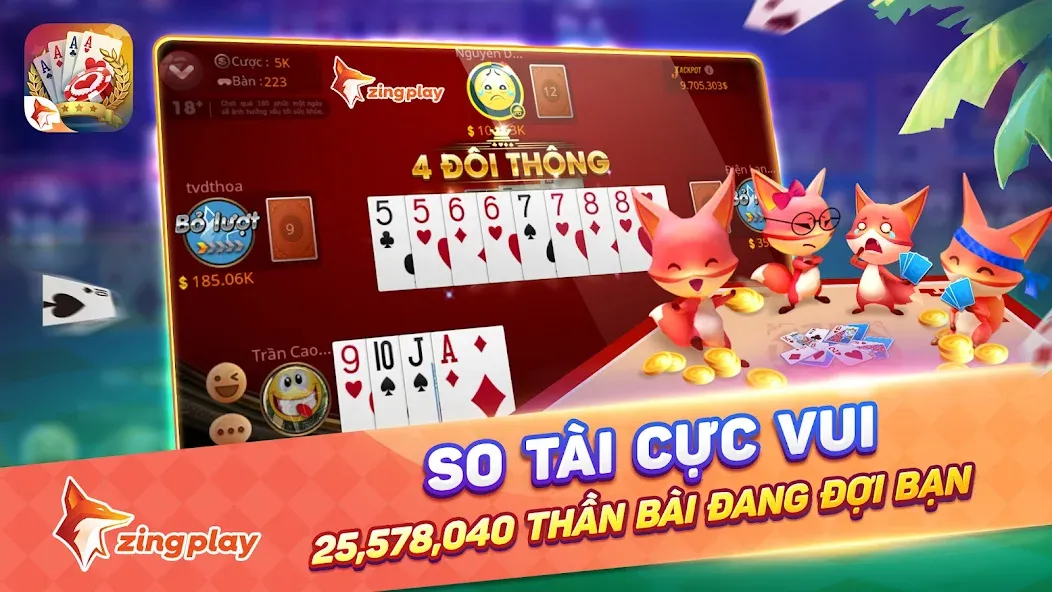 Tiến lên miền nam - Лучшая игра для настоящих геймеров на Андроид