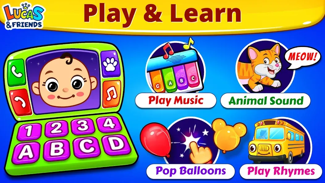 Ты должен скачать Baby Games: Piano & Baby Phone на Андроид сейчас! Ты должен скачать Baby Games: Piano & Baby Phone на Андроид сейчас!