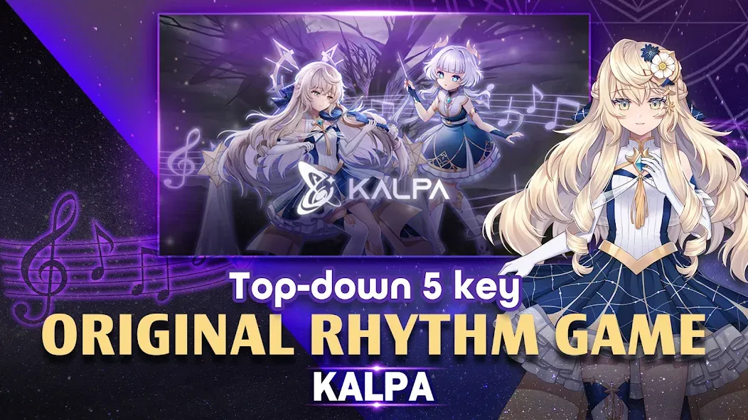 KALPA - Original Rhythm Game: Андроид игра для настоящих геймеров KALPA - Original Rhythm Game: Андроид игра для настоящих геймеров