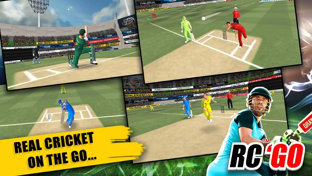 Real Cricket™ GO - увлекательная игра для настоящих геймеров Real Cricket™ GO - увлекательная игра для настоящих геймеров