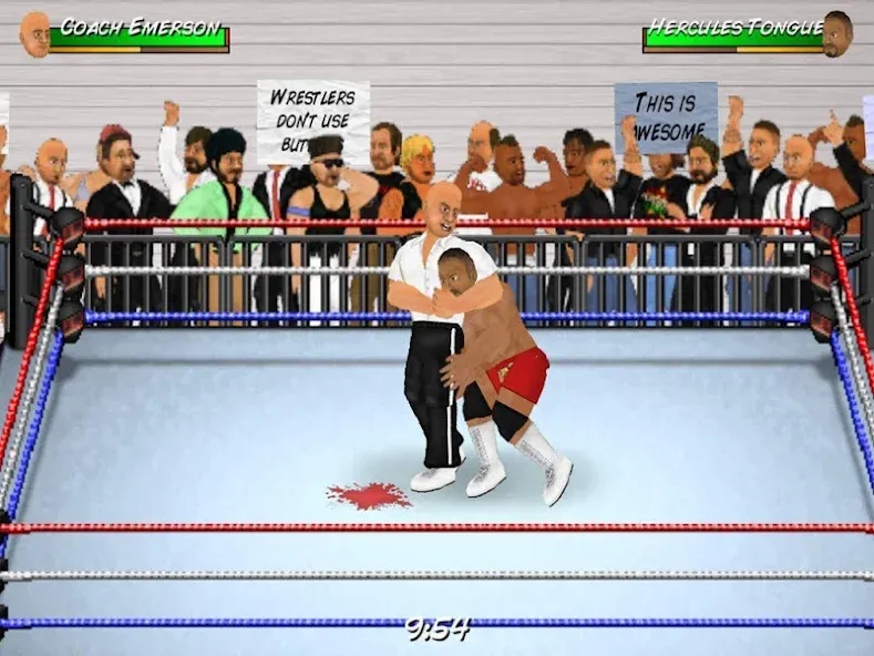 Wrestling Revolution - отличная игра для настоящих геймеров! Wrestling Revolution - отличная игра для настоящих геймеров!