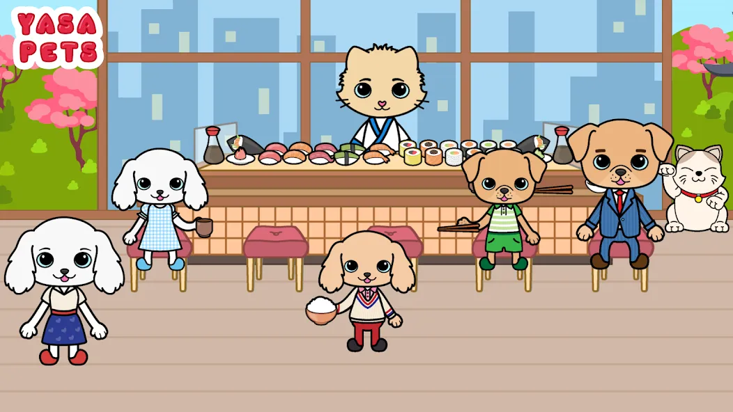 Скачать Yasa Pets Tower [Взлом/МОД Unlocked] на Андроид