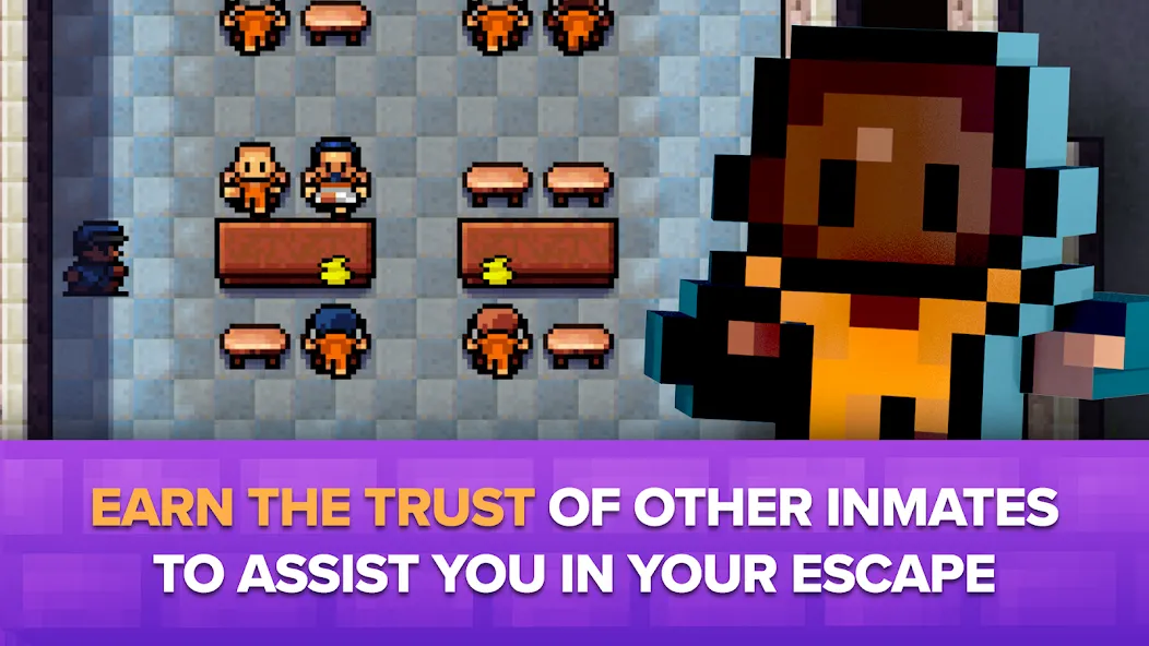 Скачать The Escapists: Побег из тюрьмы [Взлом/МОД Бесконечные деньги] на Андроид
