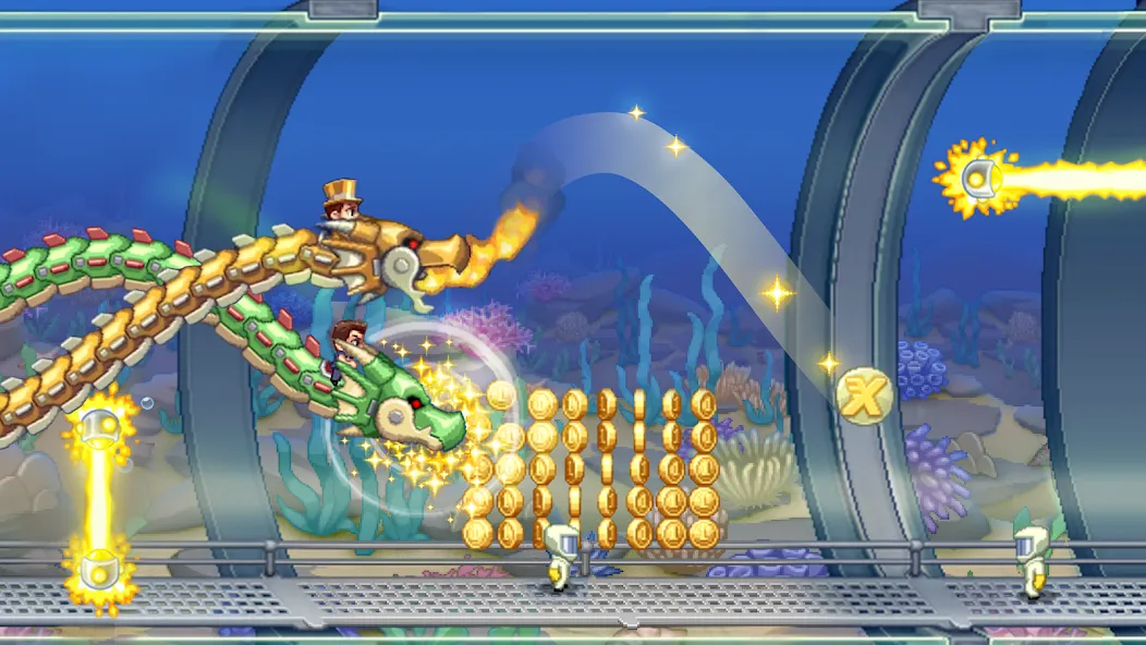 Скачать Jetpack Joyride [Взлом/МОД Меню] на Андроид