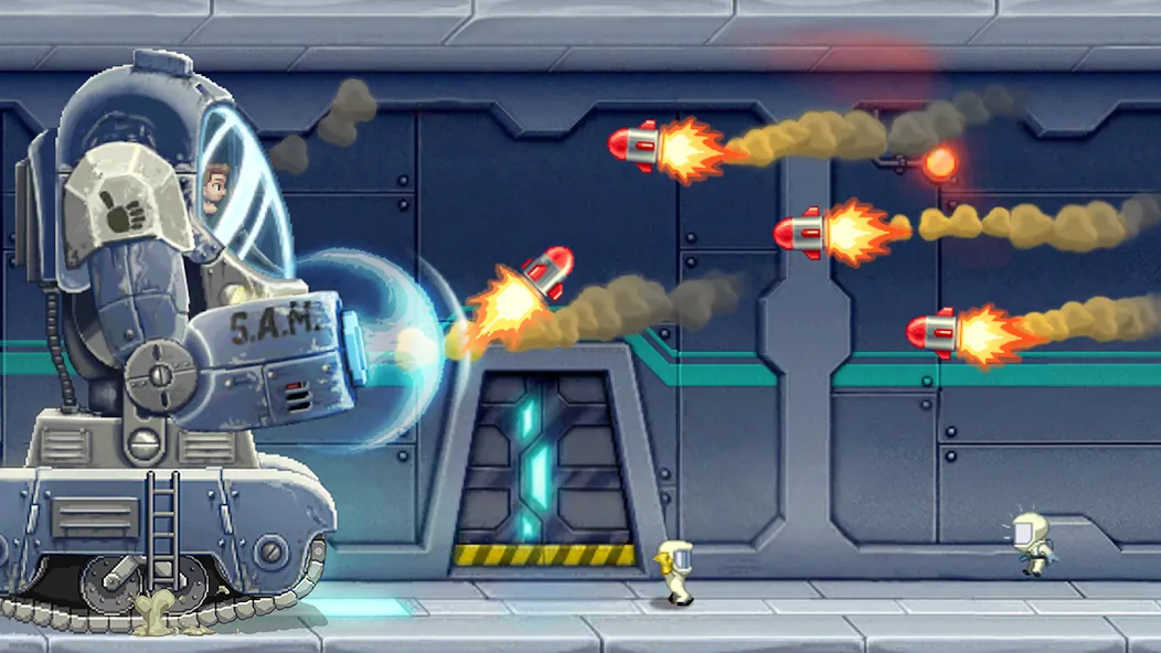 Скачать Jetpack Joyride [Взлом/МОД Меню] на Андроид