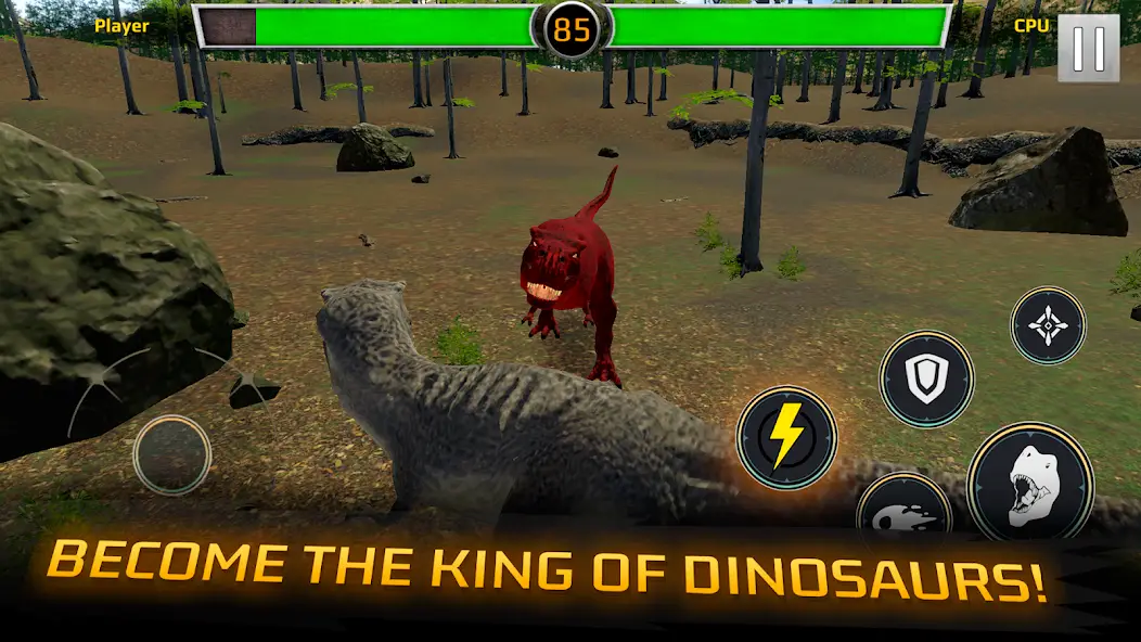 Скачать T-Rex Arena : Battle of Kings [Взлом/МОД Меню] на Андроид